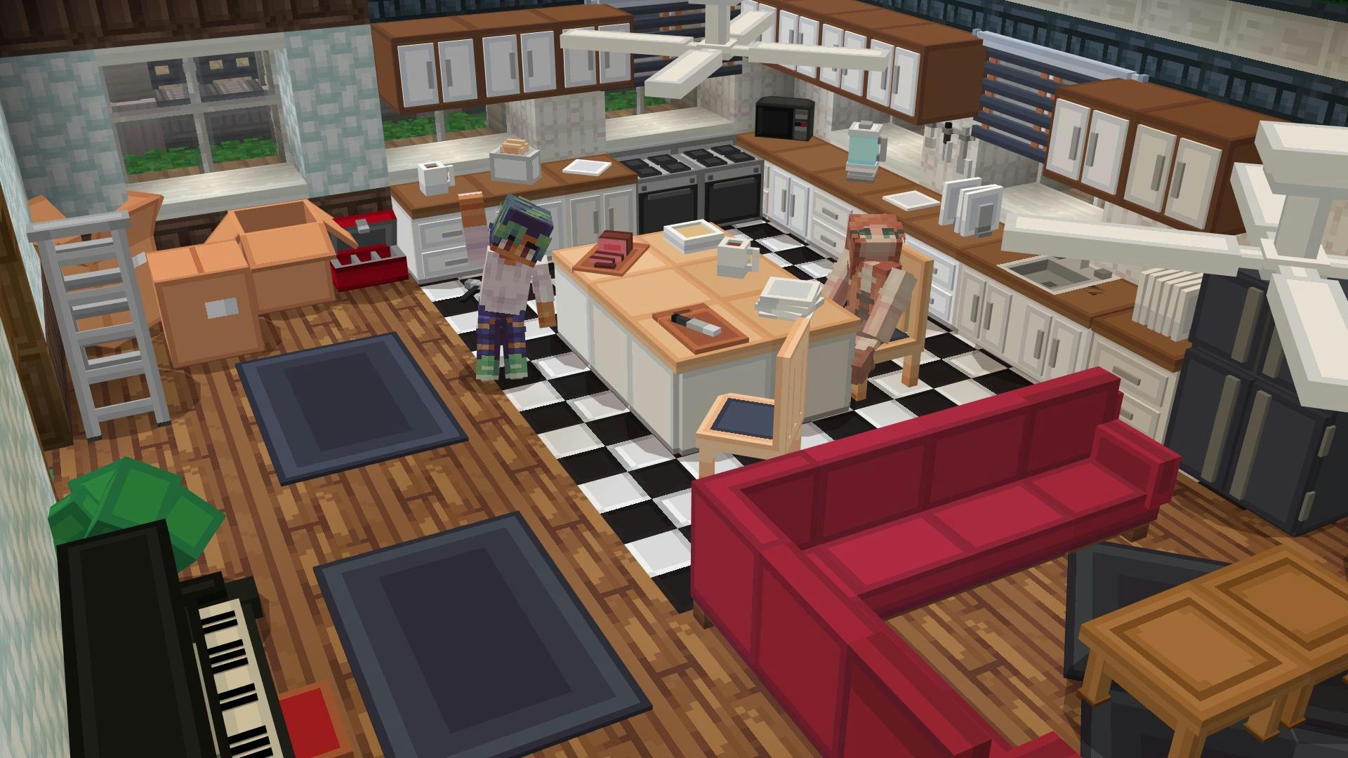 Minecraft Furniture Render