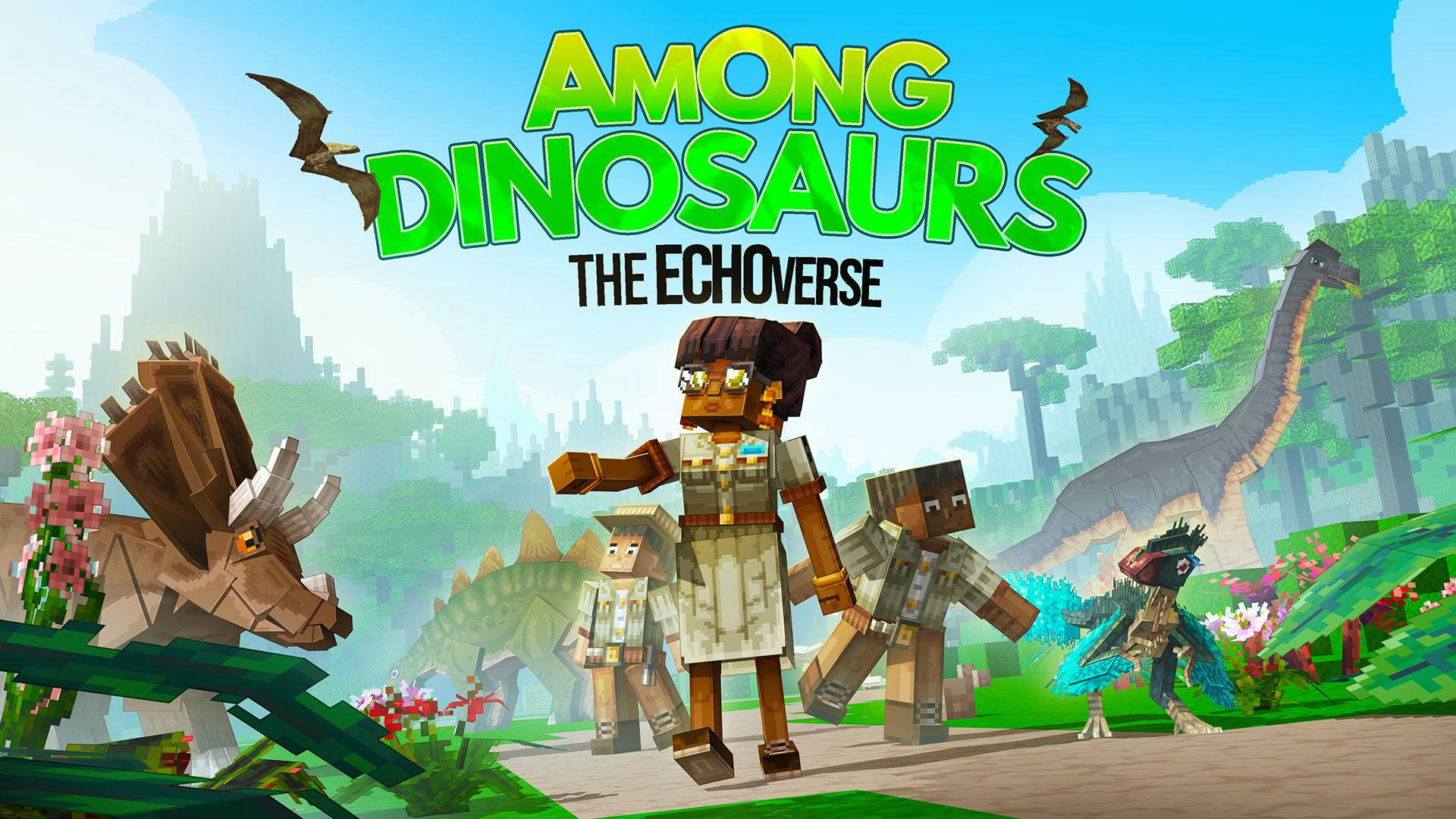 Minecraft Marketplace Among Dinosaurs Thumbnail