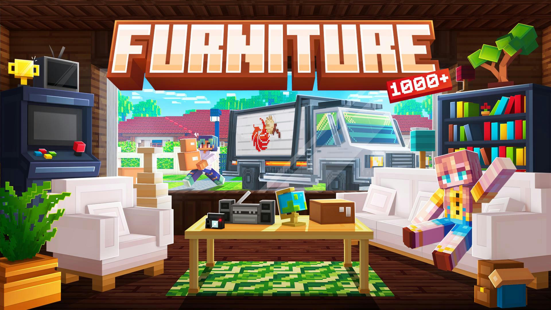 Minecraft Marketplace Furniture 1000 Thumbnail